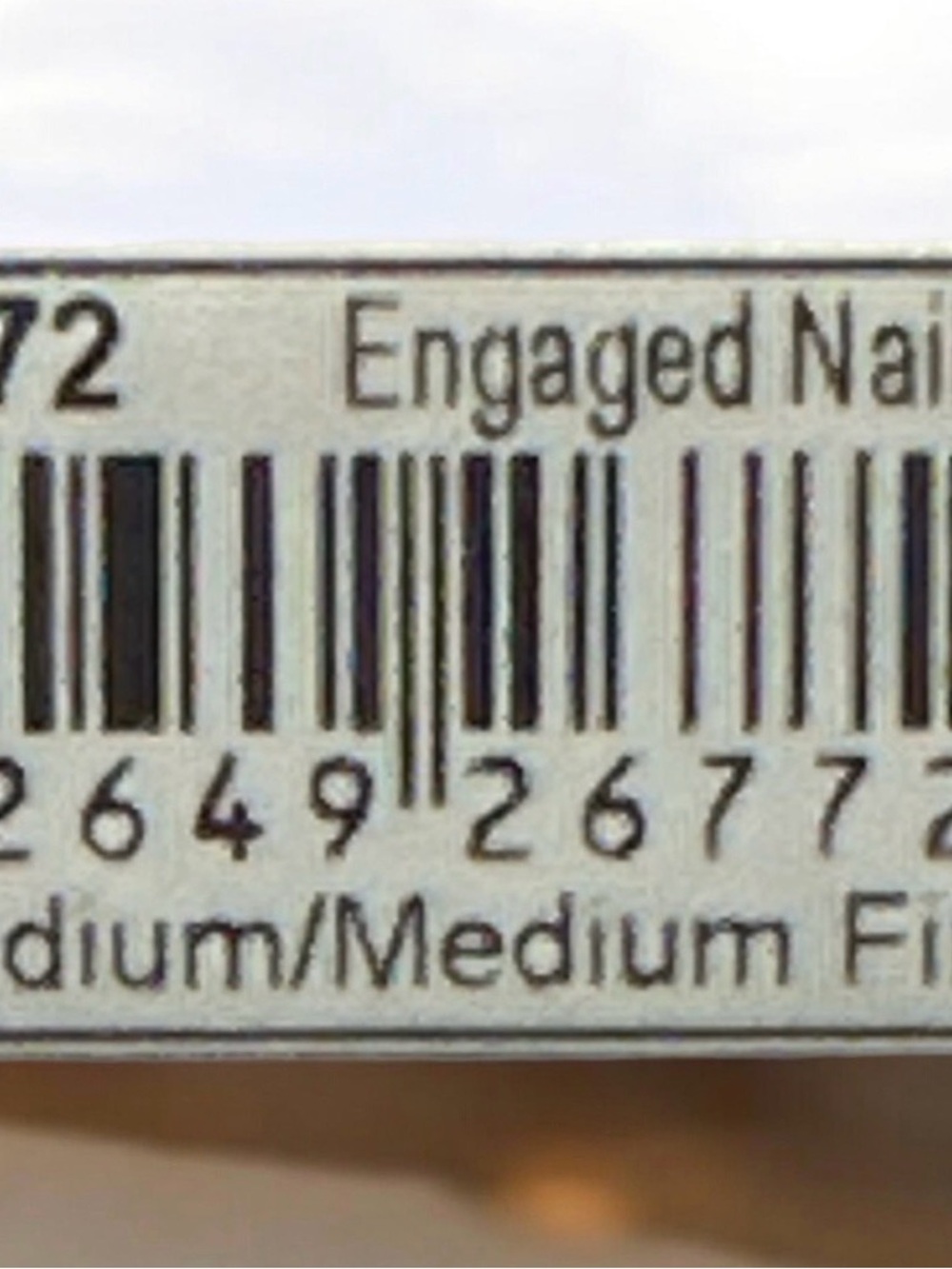 Peach Glitter Nail File - "Does this ring make me look engaged?"
2085A - Picture 4 of 5